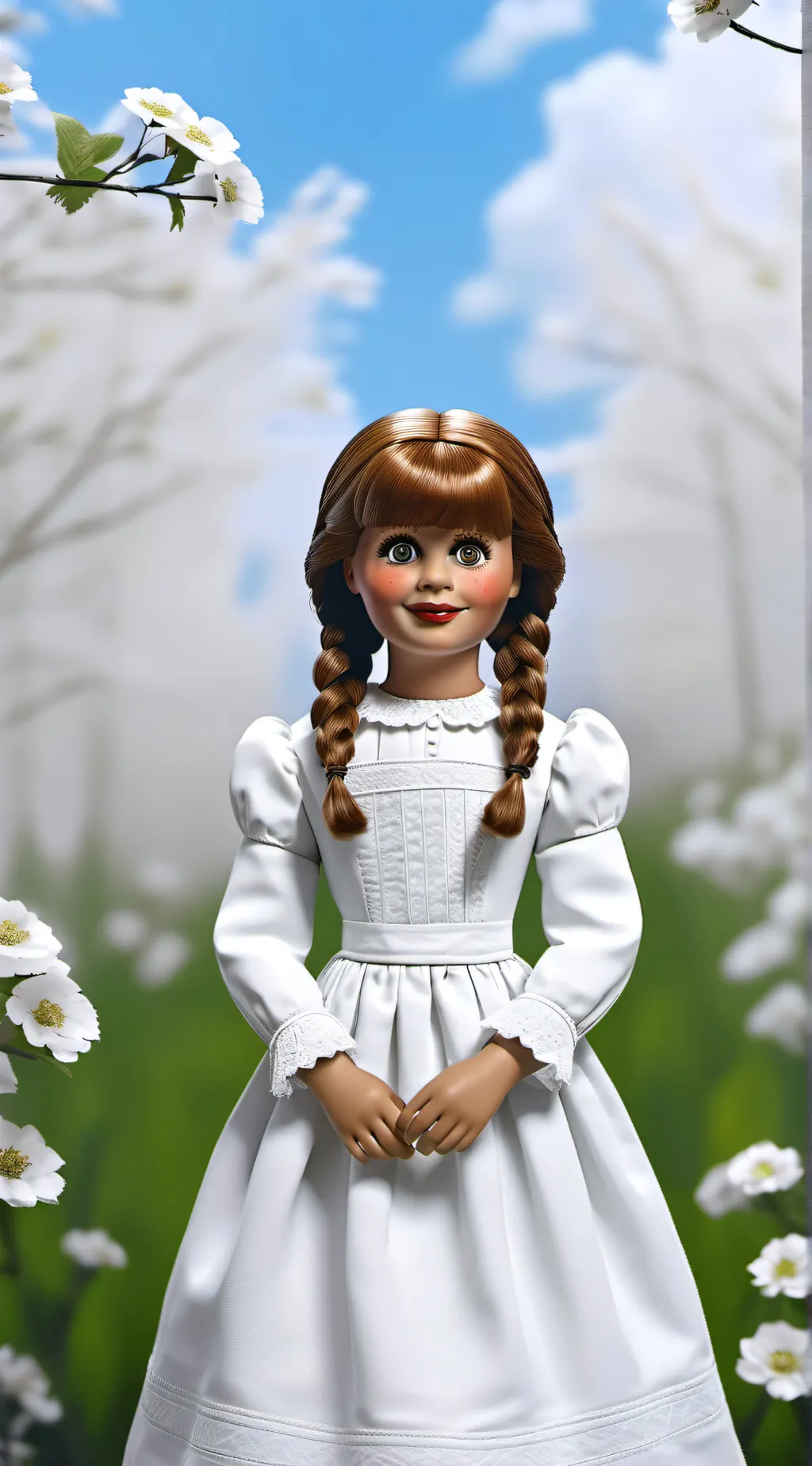 ai character: Anabelle  background