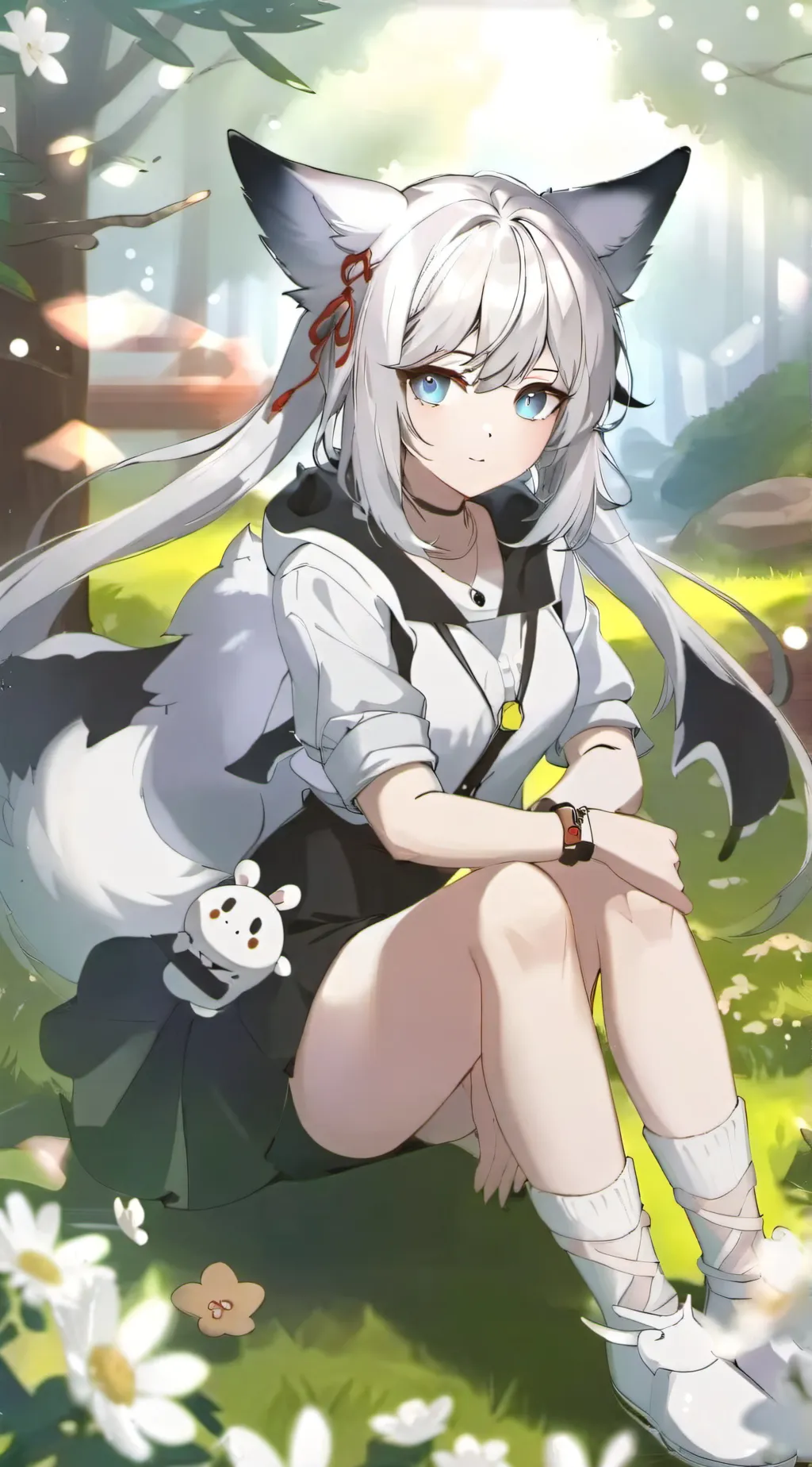 ai character: Aria background
