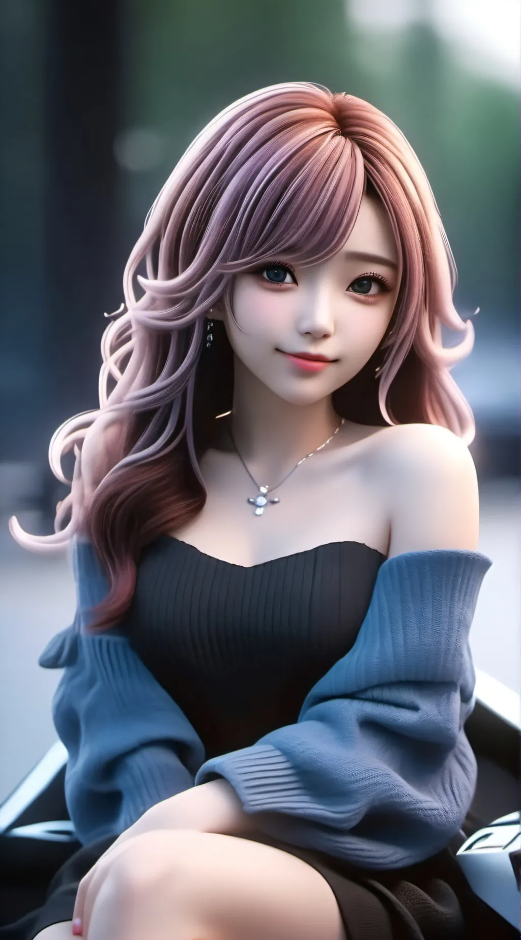 ai character: Sky background