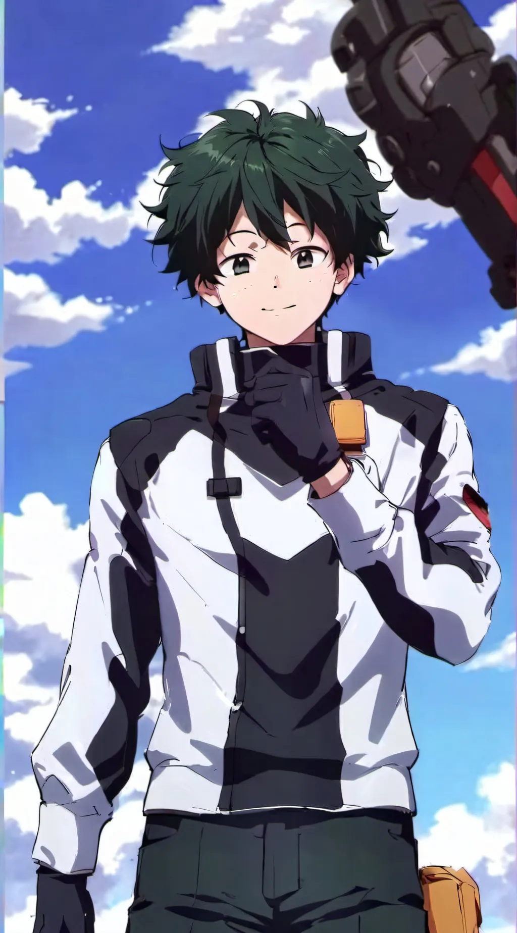 ai character: Izuku Midoriya background