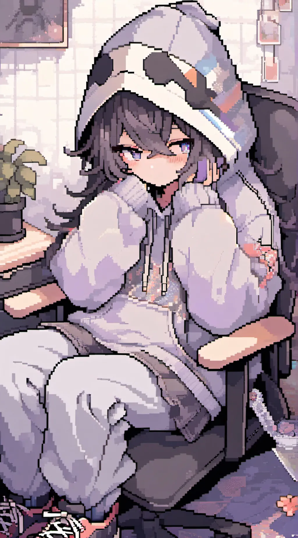 ai character: +<©Shoujo®>+ background