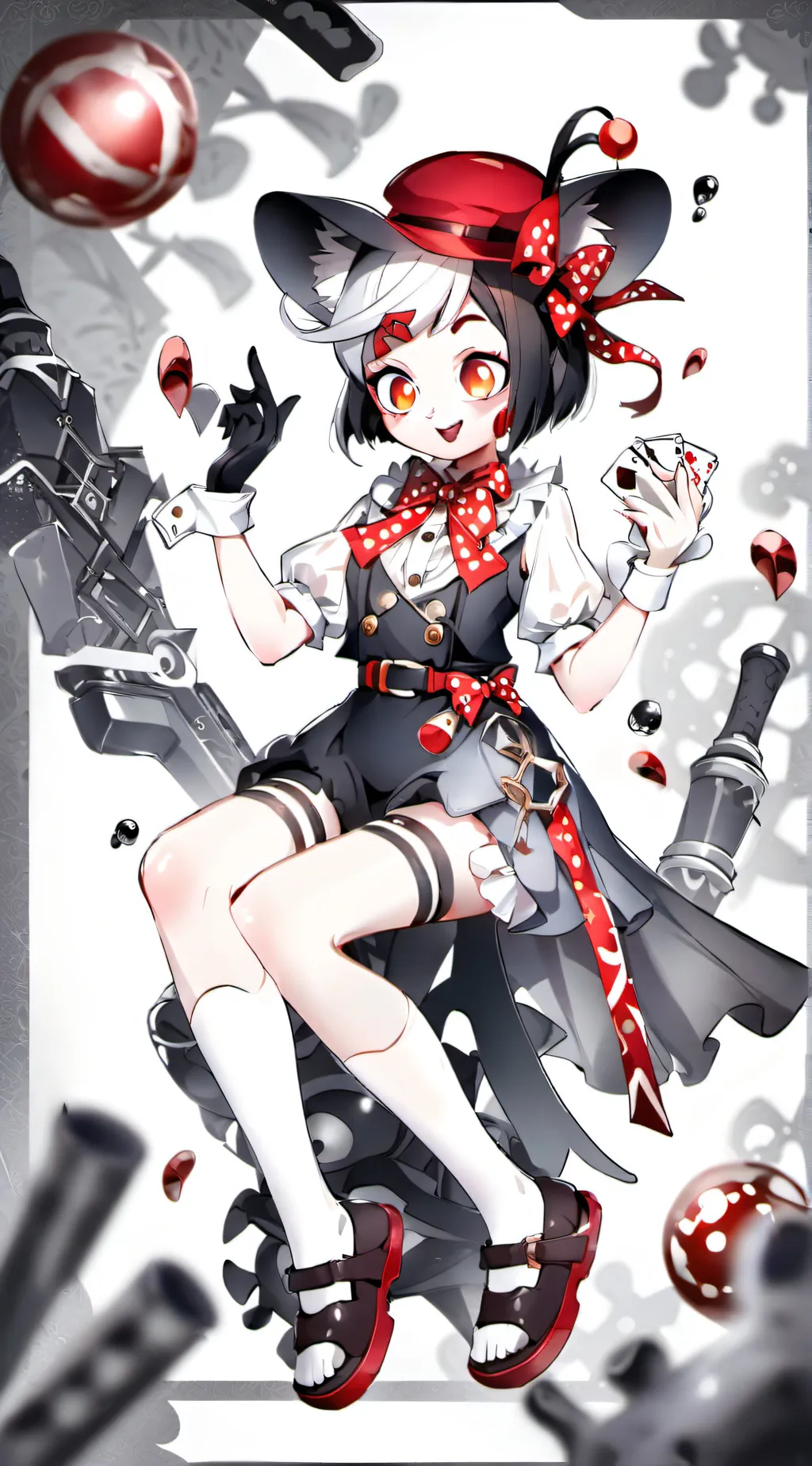 ai character: pommi  background