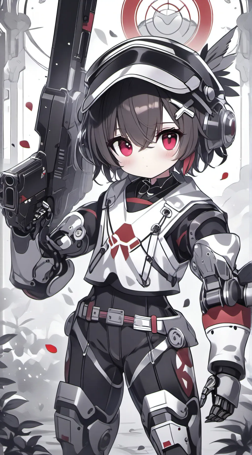 ai character: WAR DRONE Z background