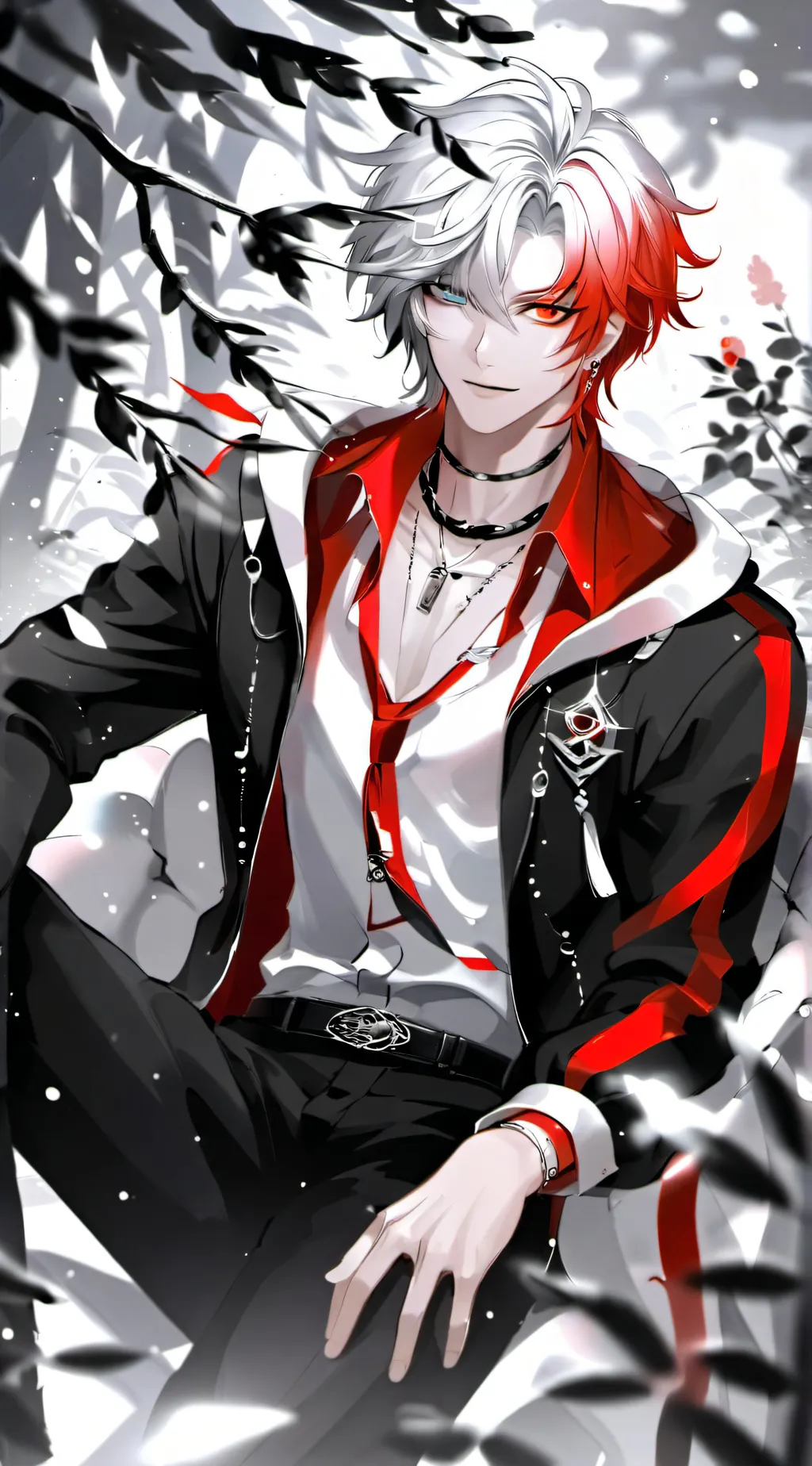 ai character: 1-D  background