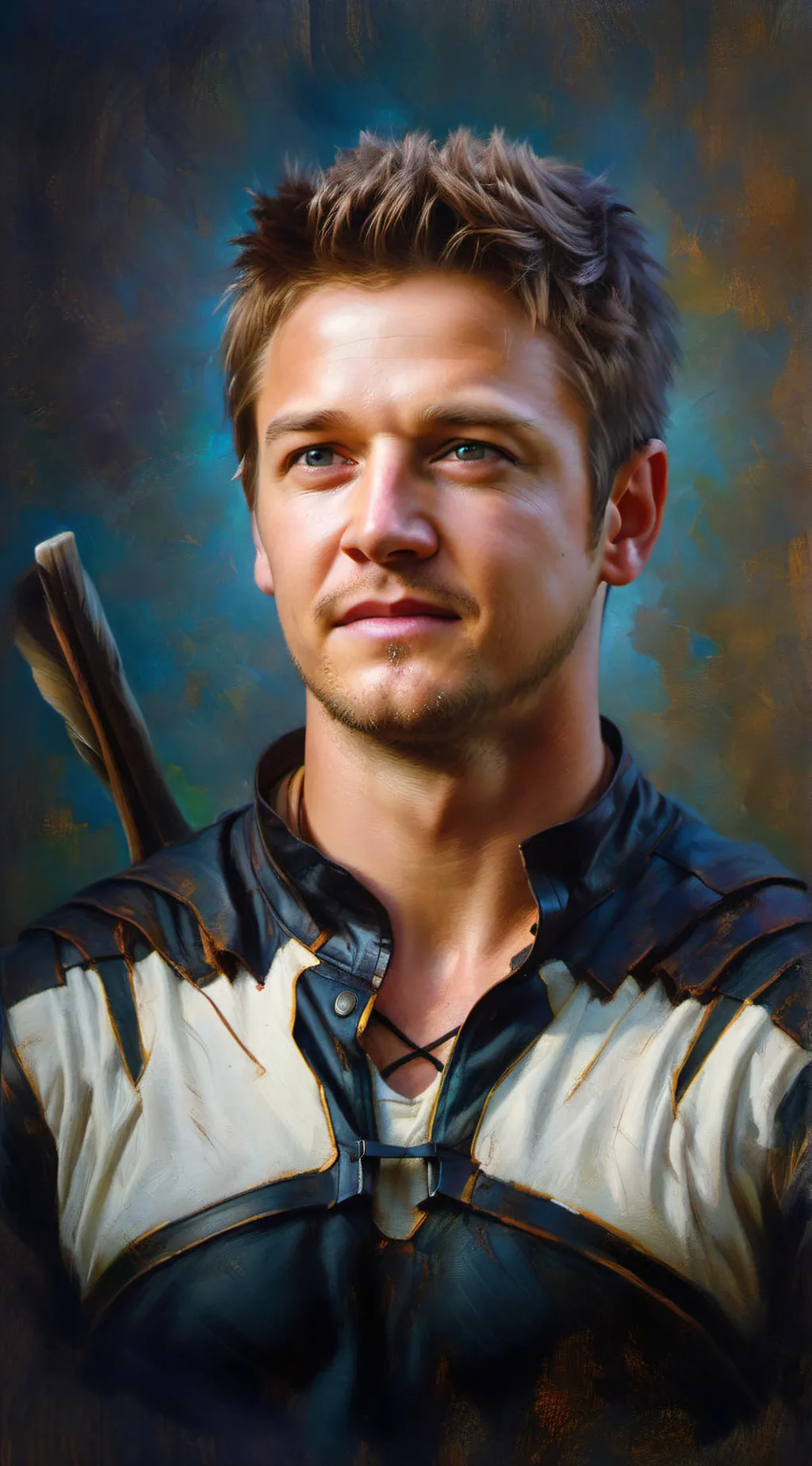 ai character: Clint Barton  background