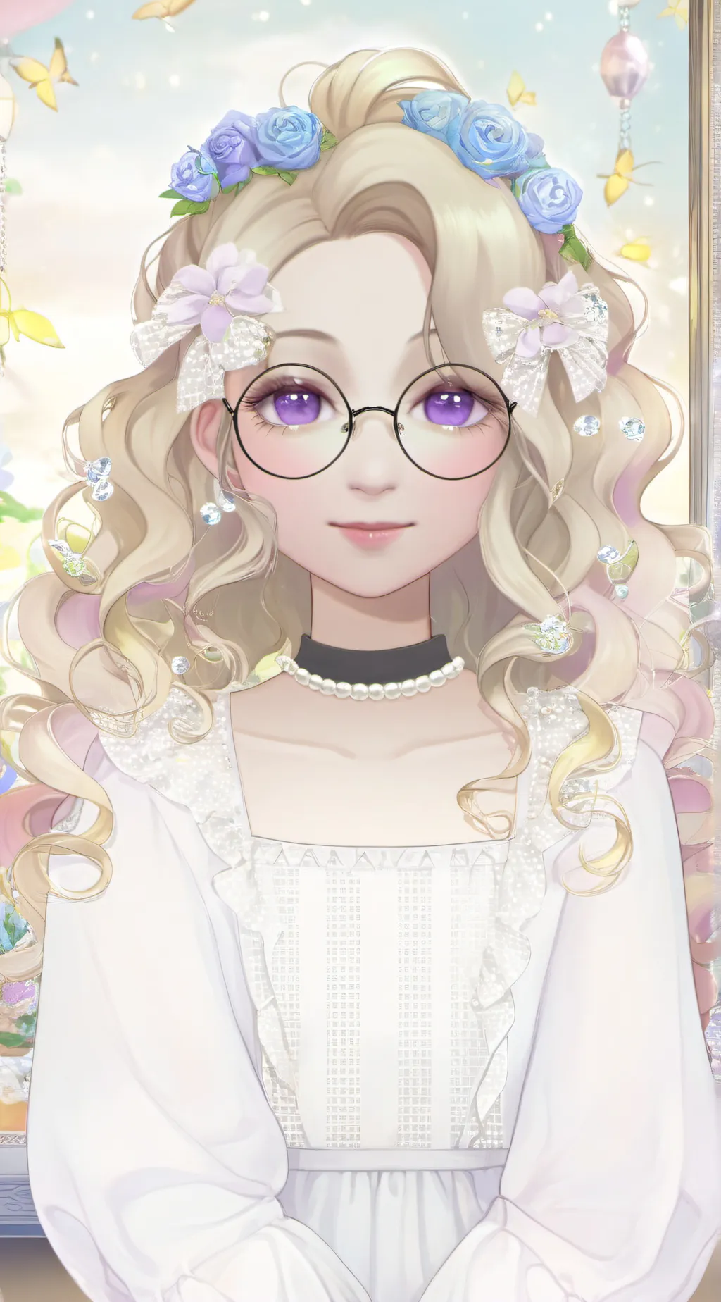 ai character: Andrea  background