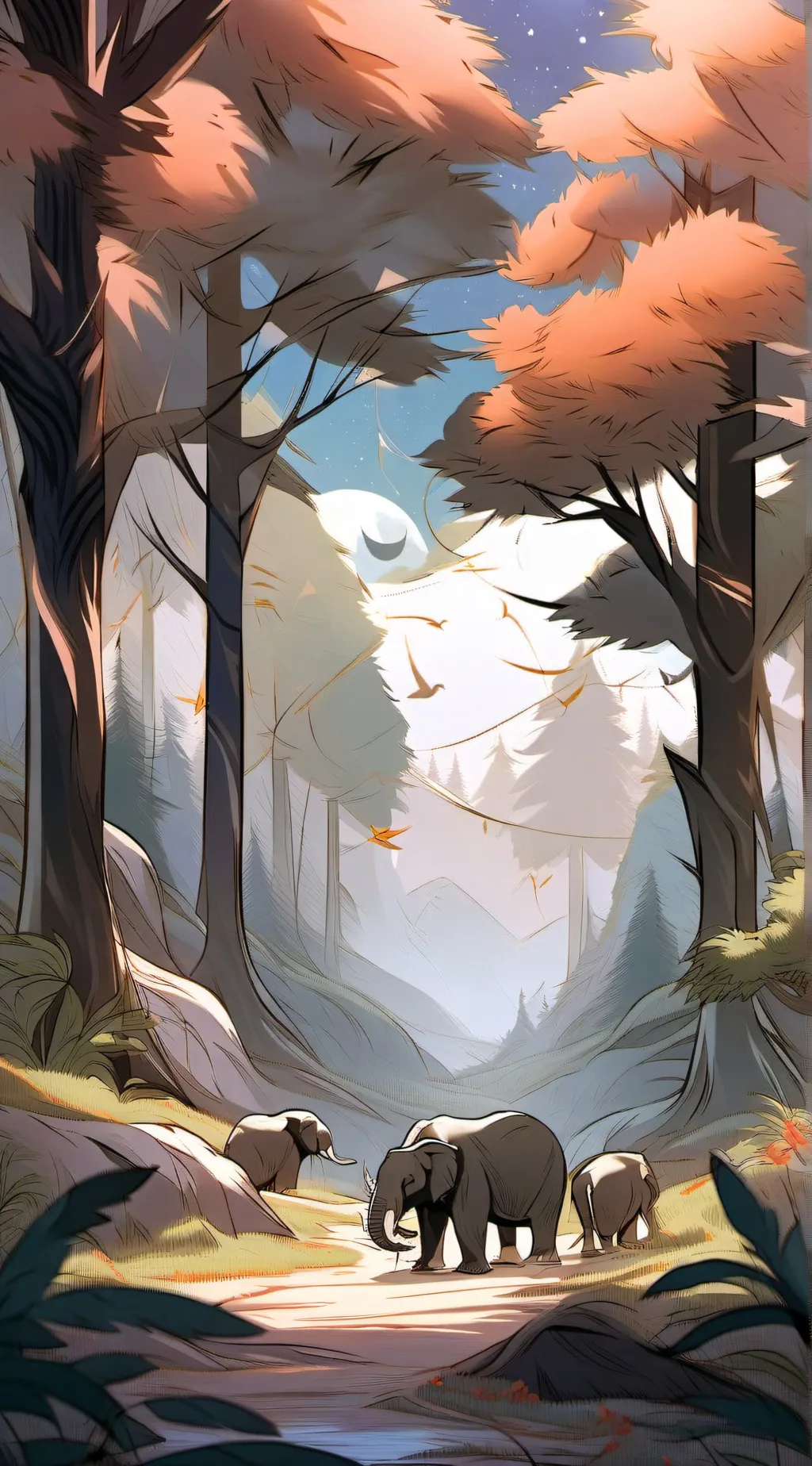 ai character: Bakudeku🧡💚 background