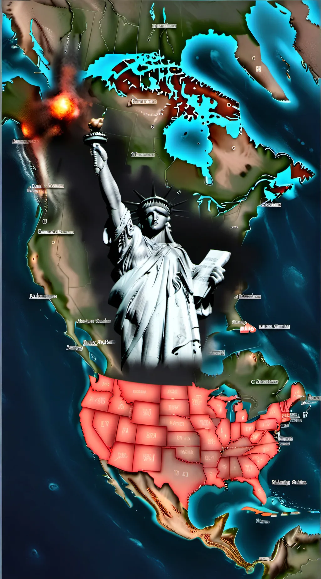 ai character: guess Canada State background