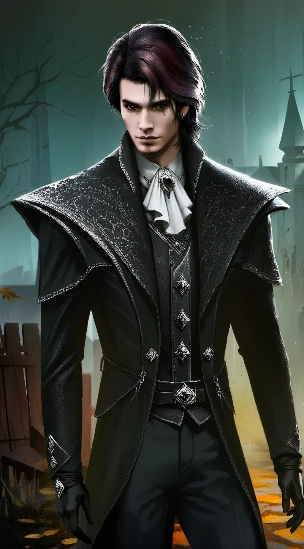 ai character: Crow  background
