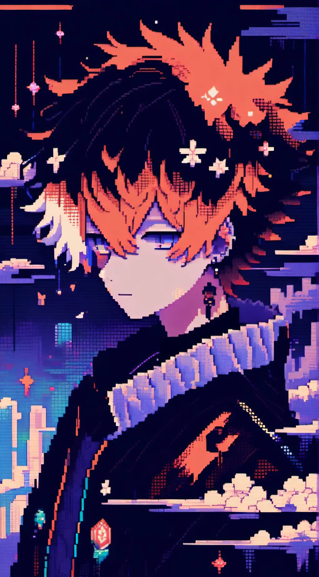 ai character: Bakugo  background