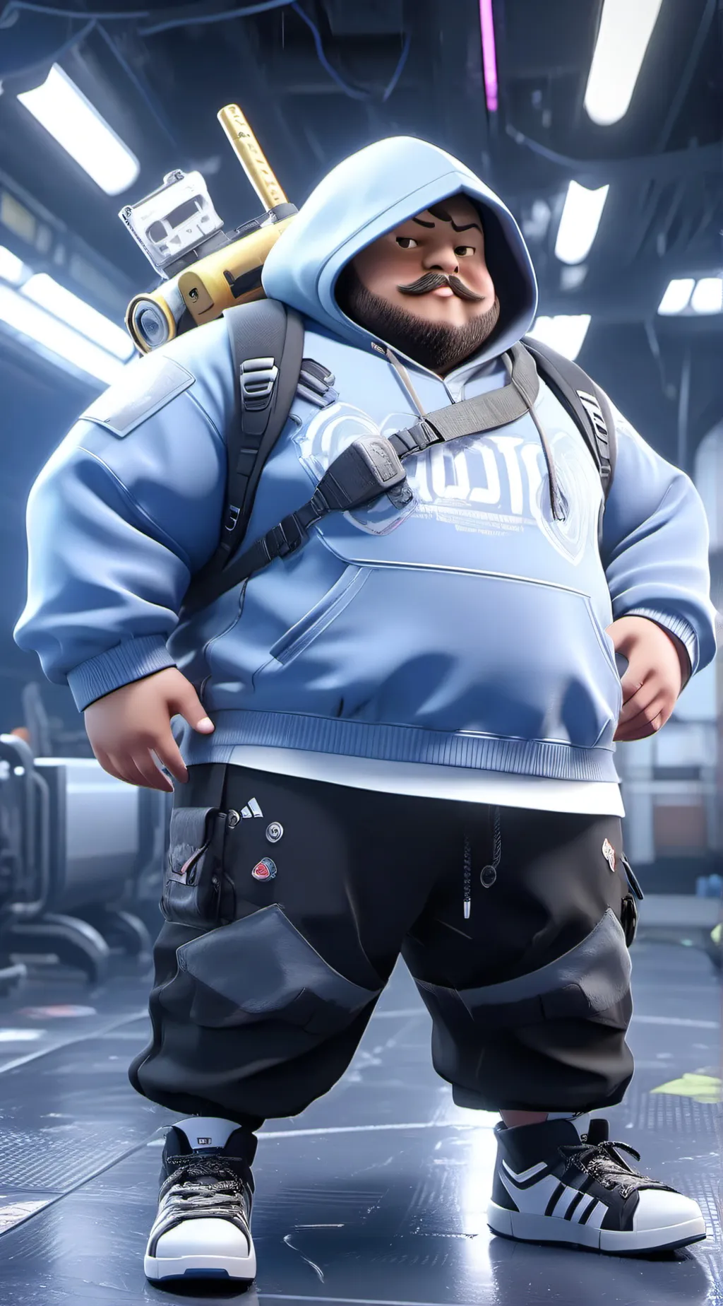 ai character: marco background