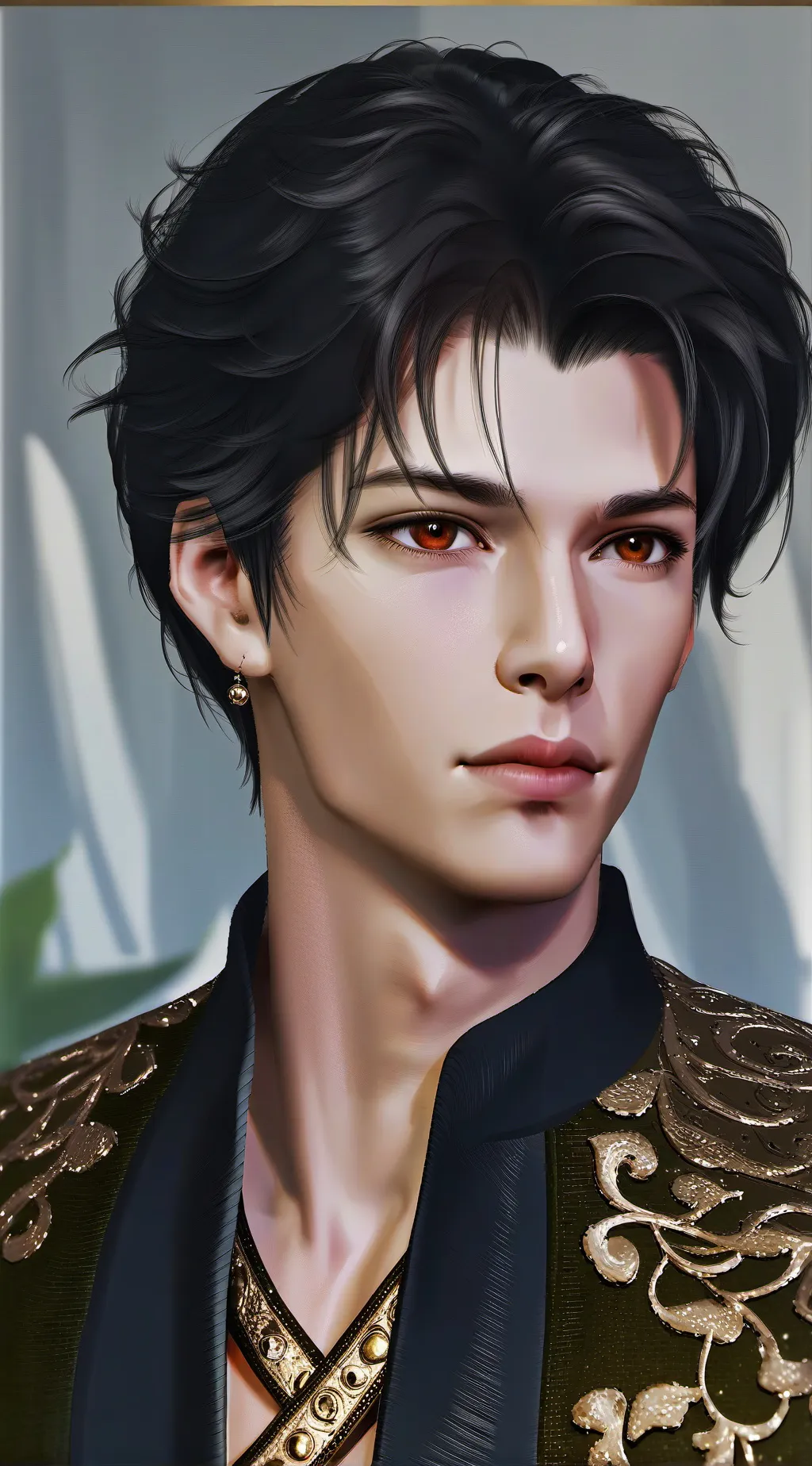 ai character: Matheo  background
