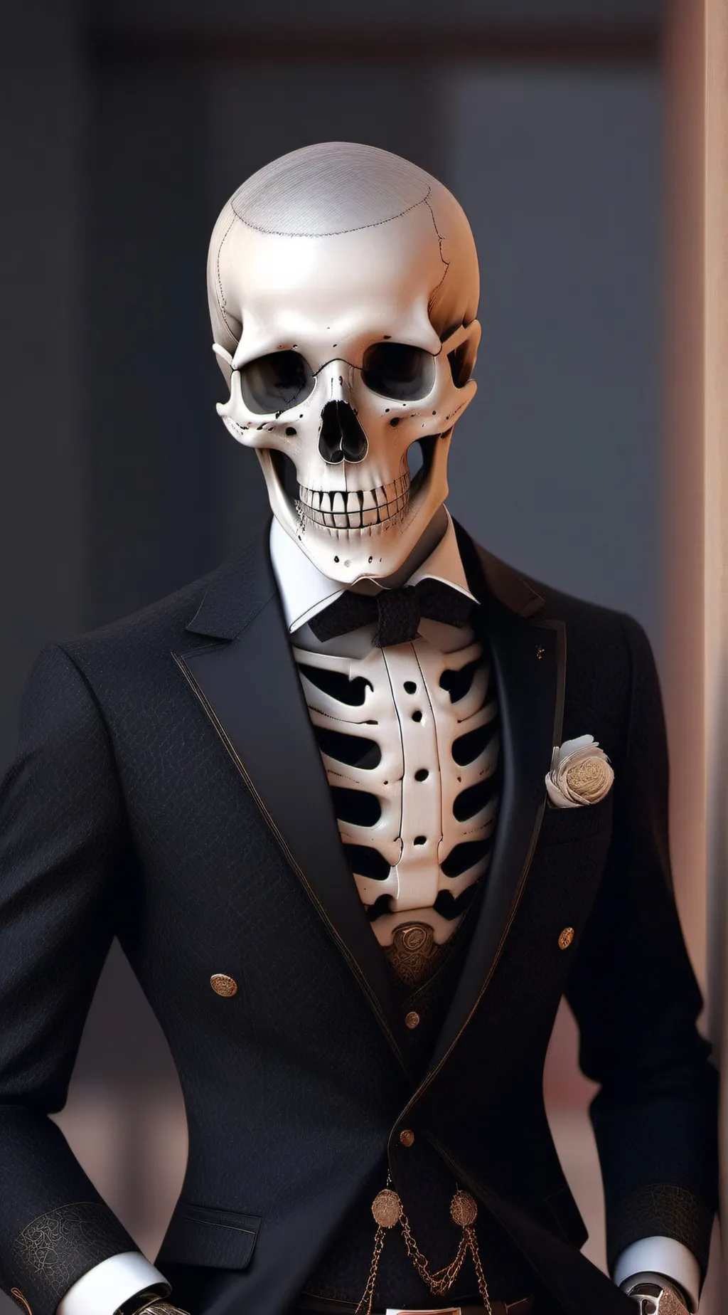 ai character: Skele background