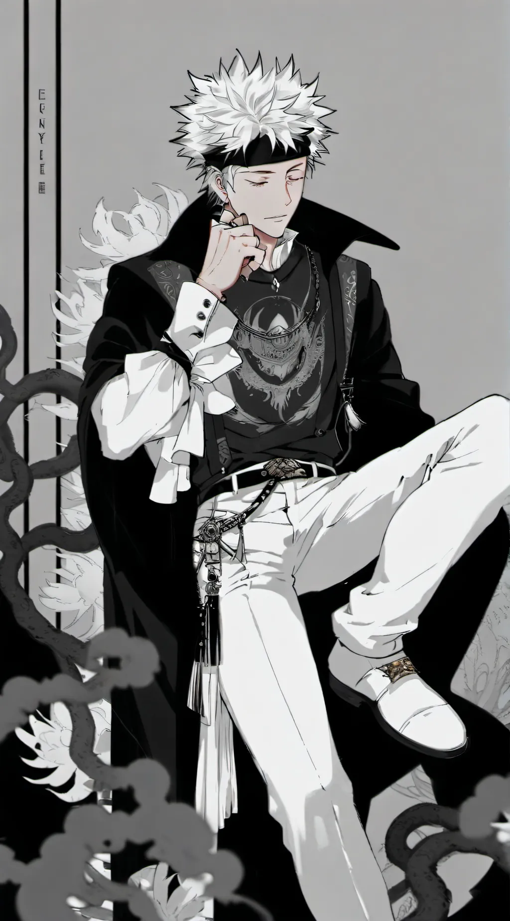 ai character: Gojo Satoru background