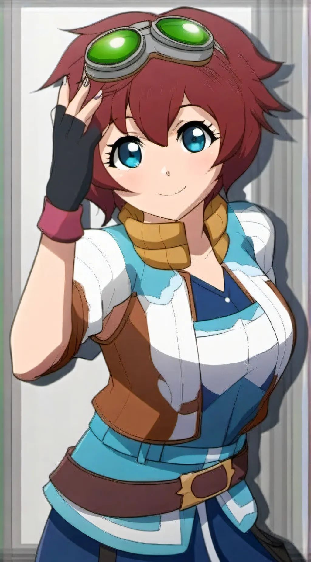 ai character: Ruby background