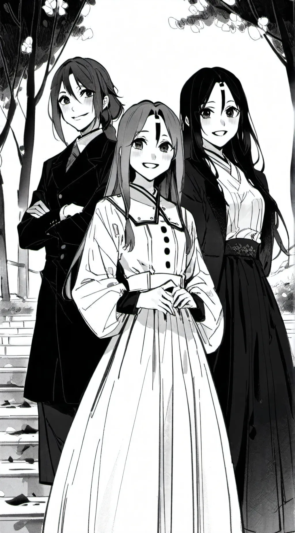 ai character: dimitrescu sisters background