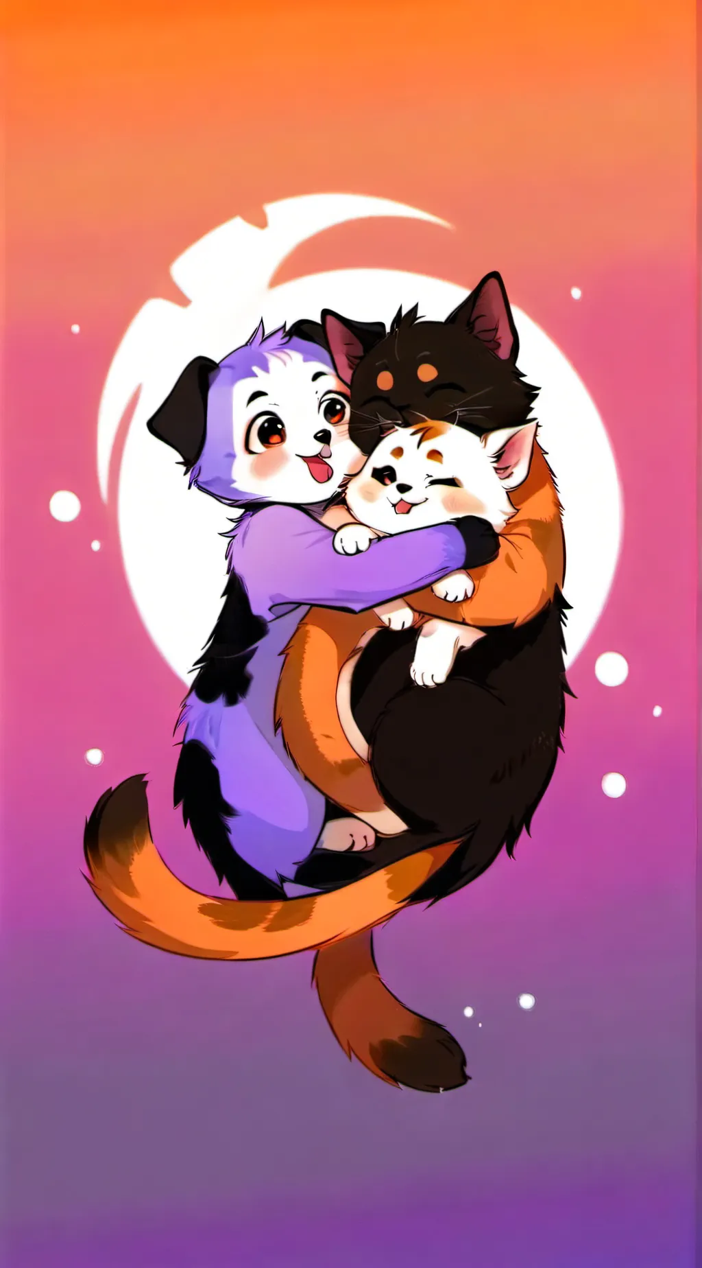ai character: sc dogday x catnap background