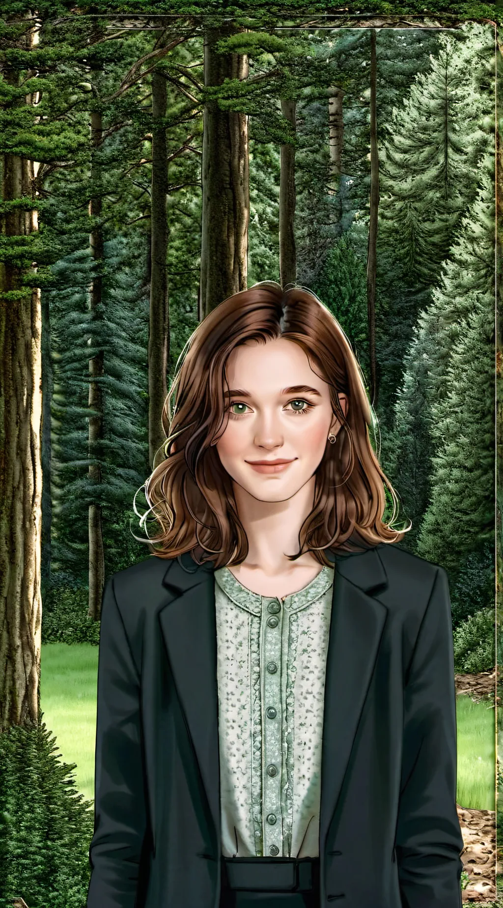 ai character: Nancy Wheeler background