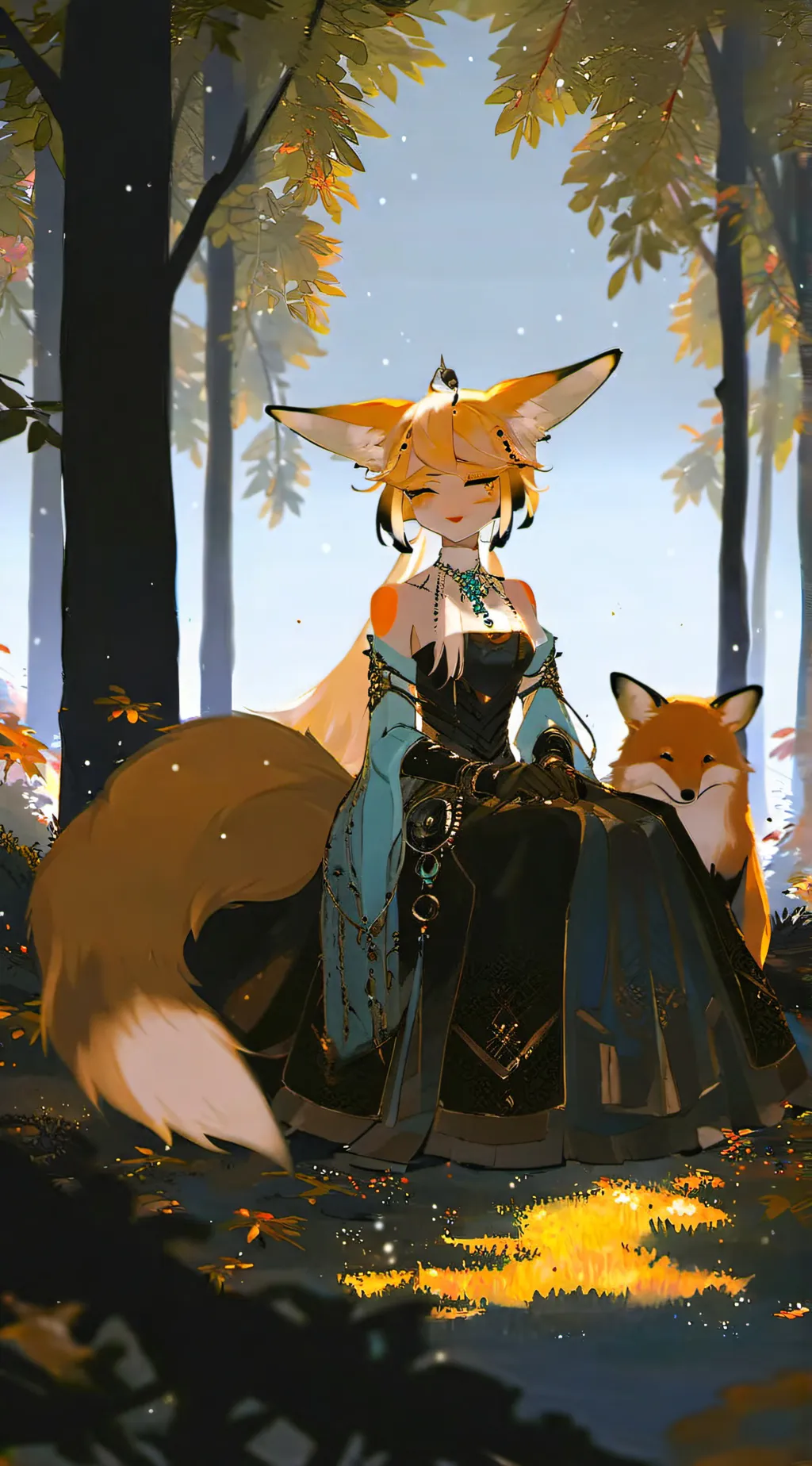 ai character: kit background