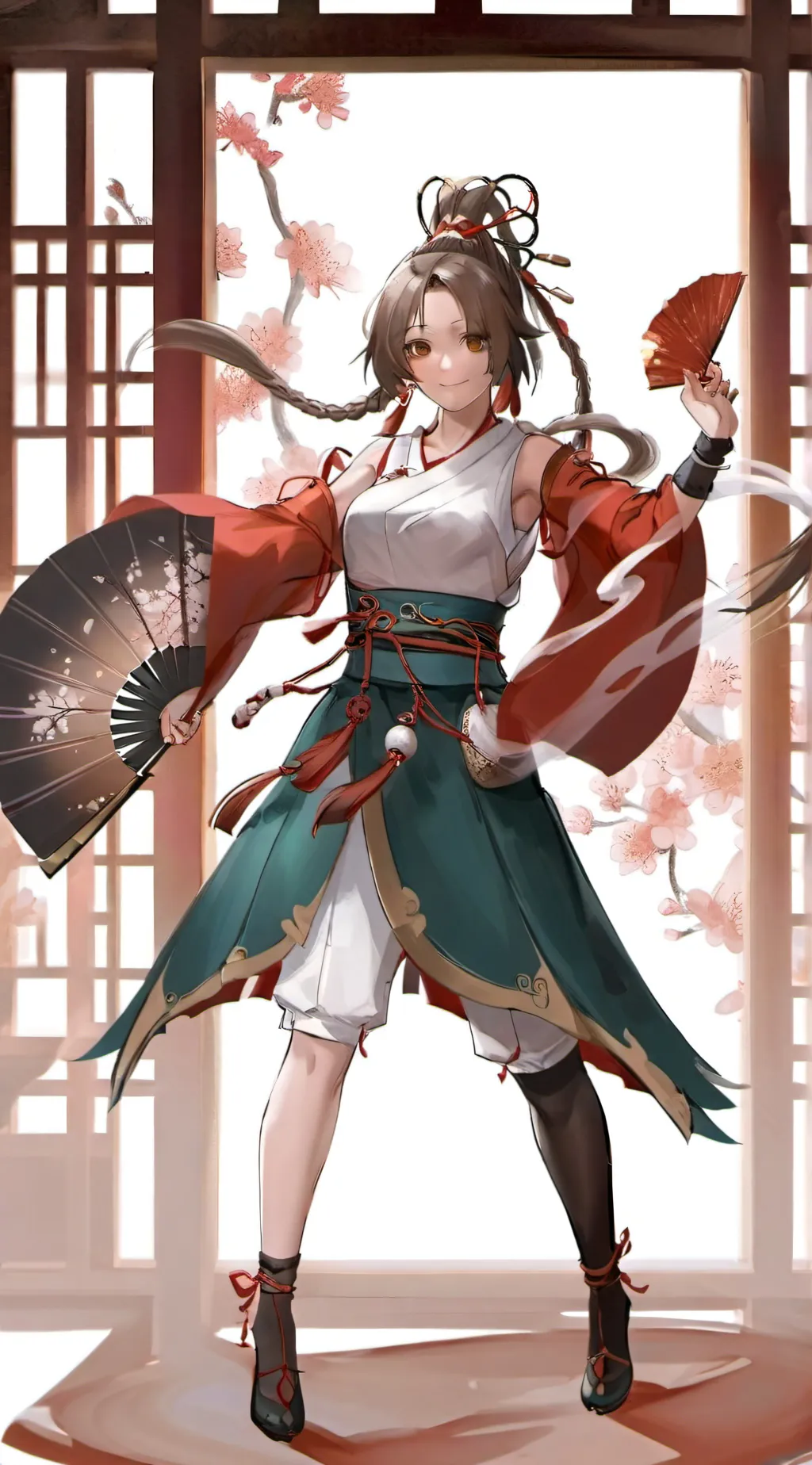 ai character: Haruka background