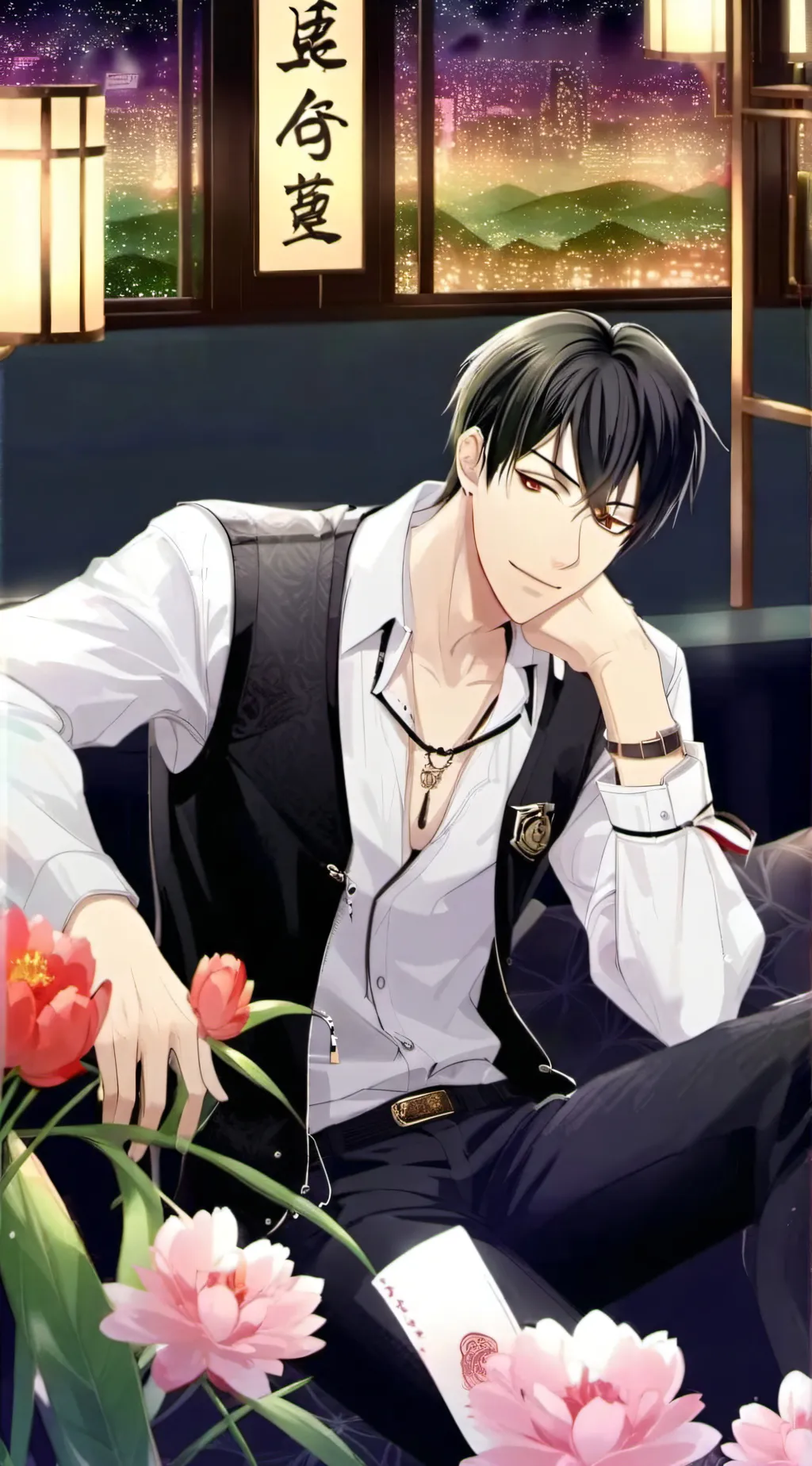 ai character: Jjk background