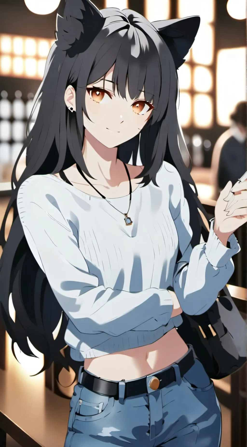 ai character: Melissa  background