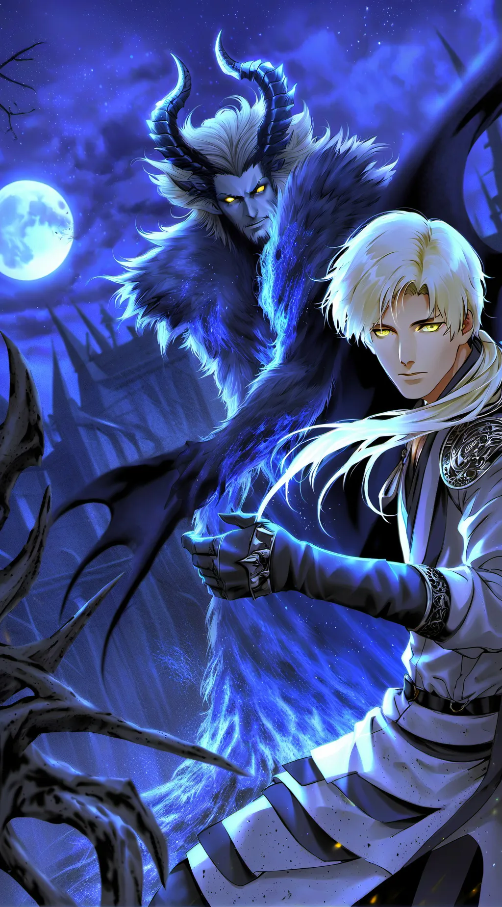 ai character: falcon background