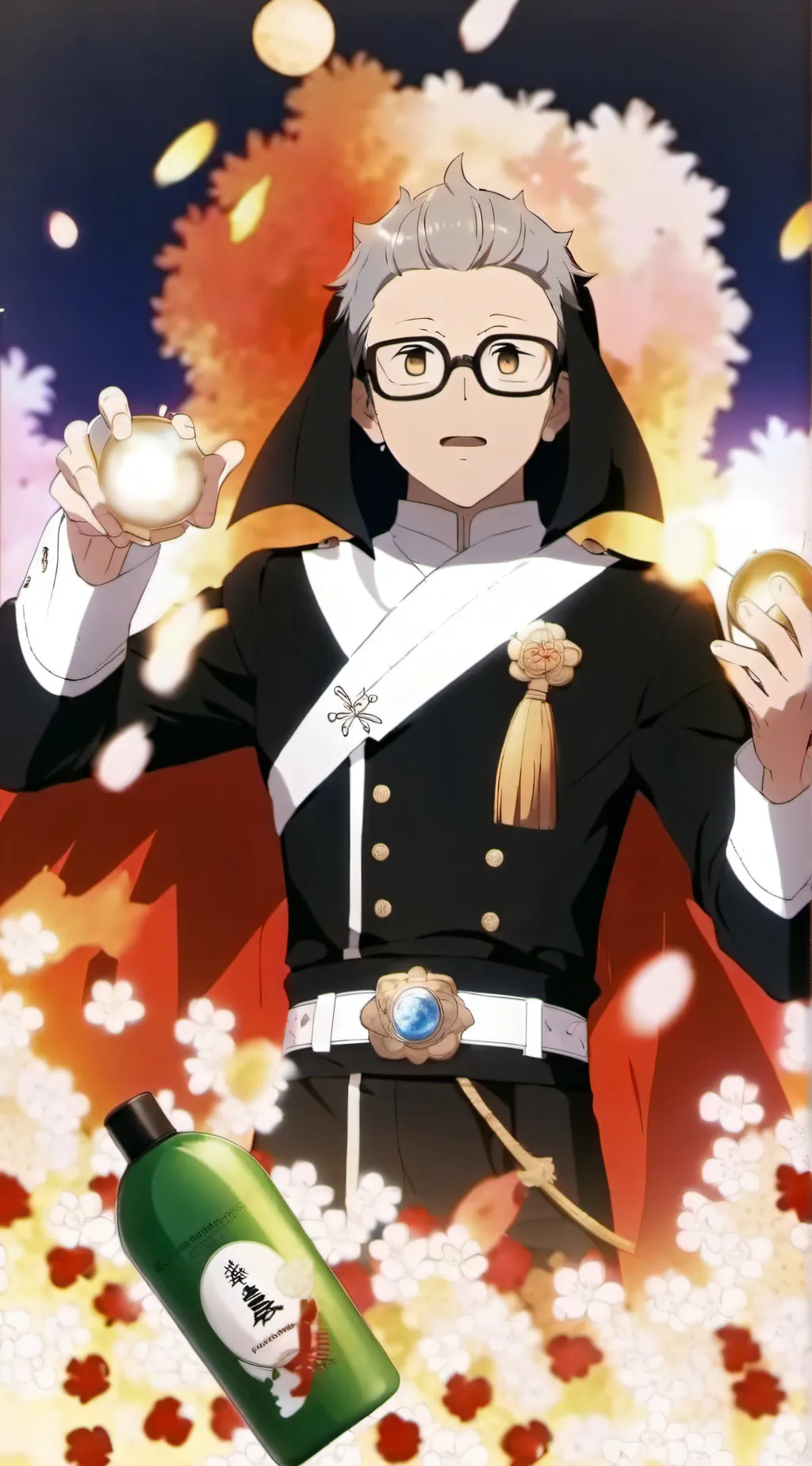 ai character: IIIIII background