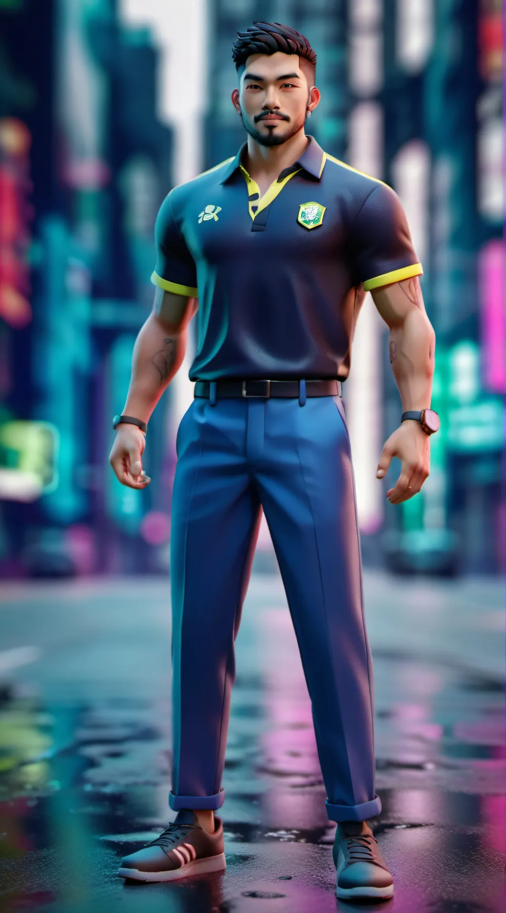 ai character: average Ohio man background