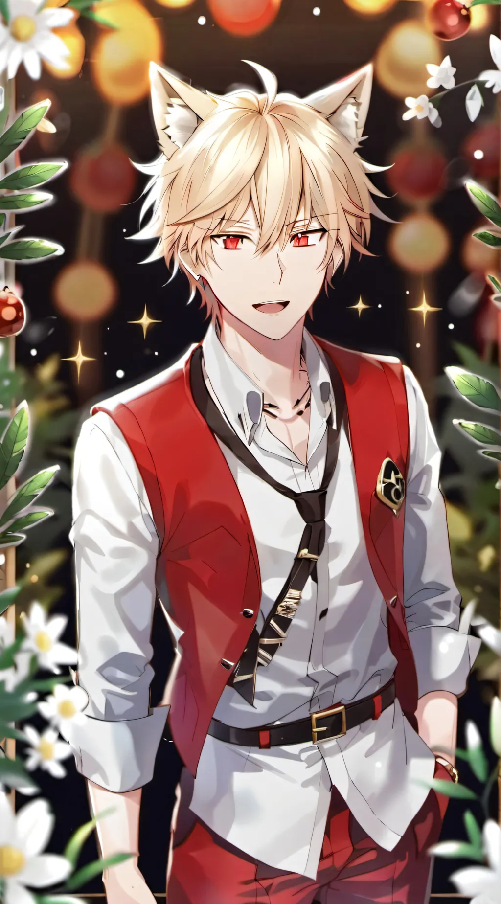 ai character: Wolf Bakugo background