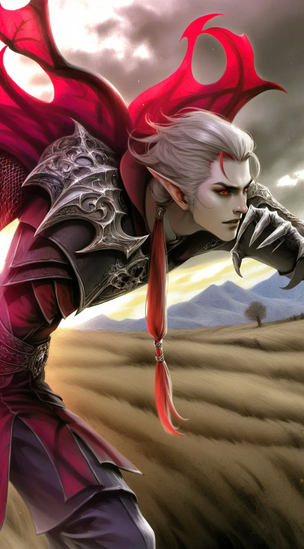 ai character: ★SHADOW★ background