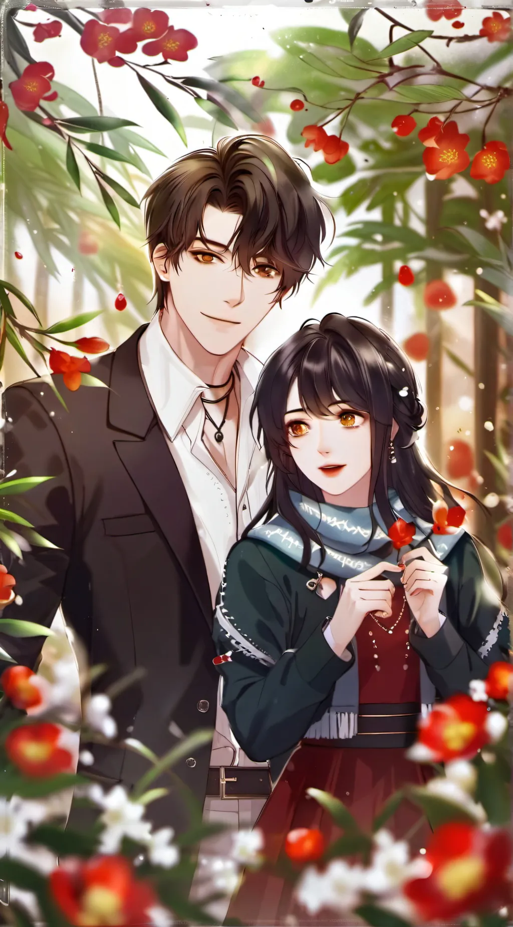 ai character: Dylan and Sarah background