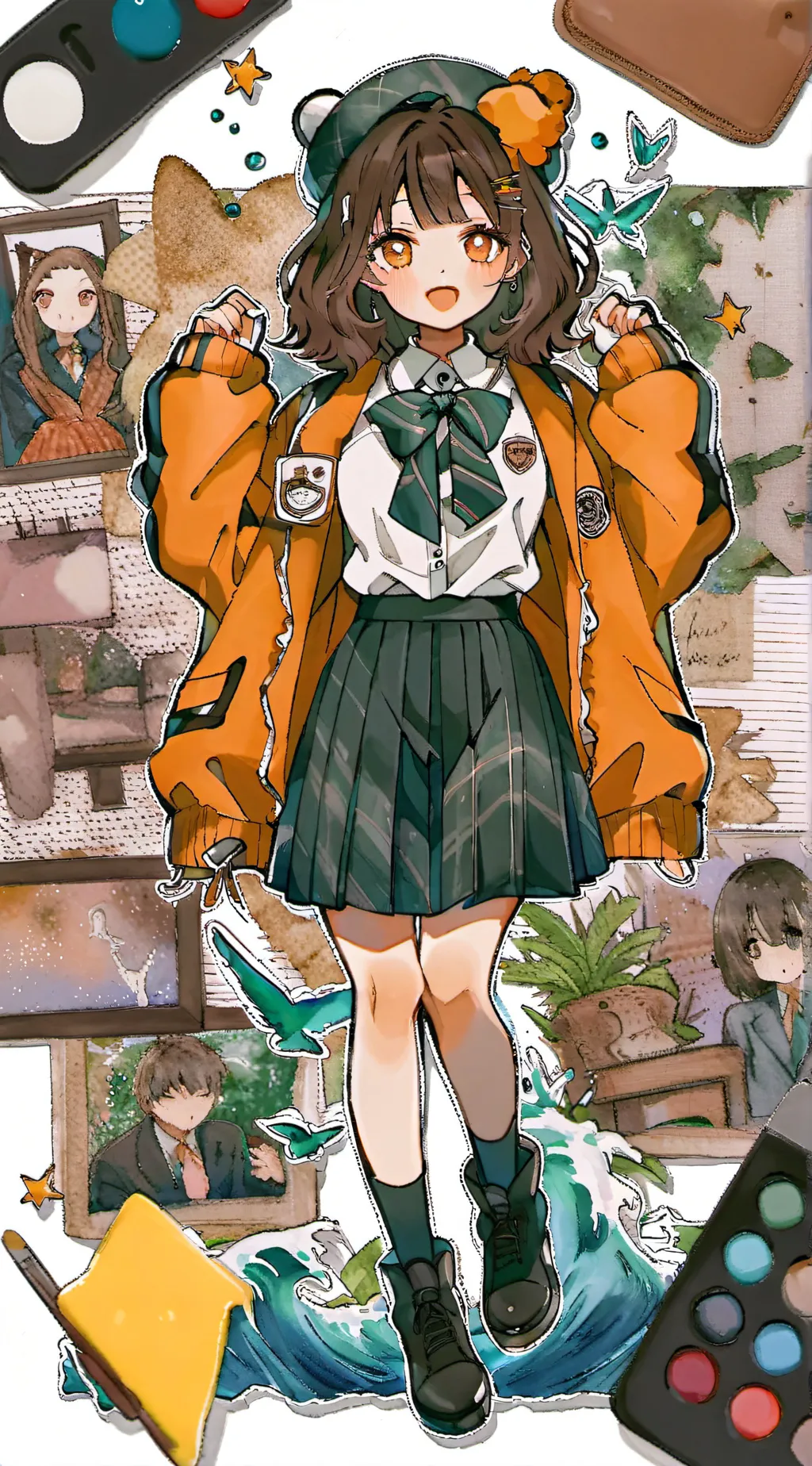 ai character: Aammy background
