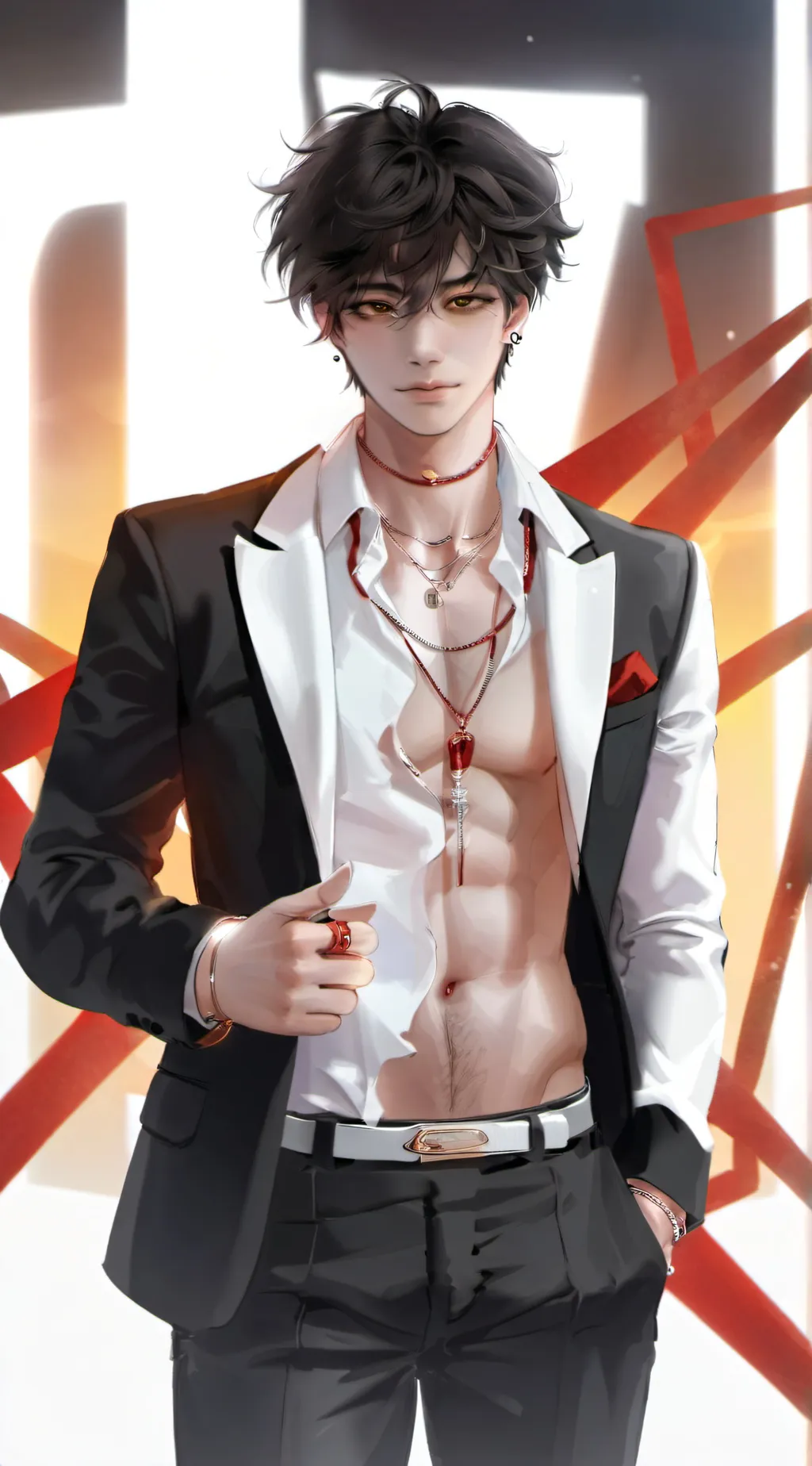 ai character: Damien background