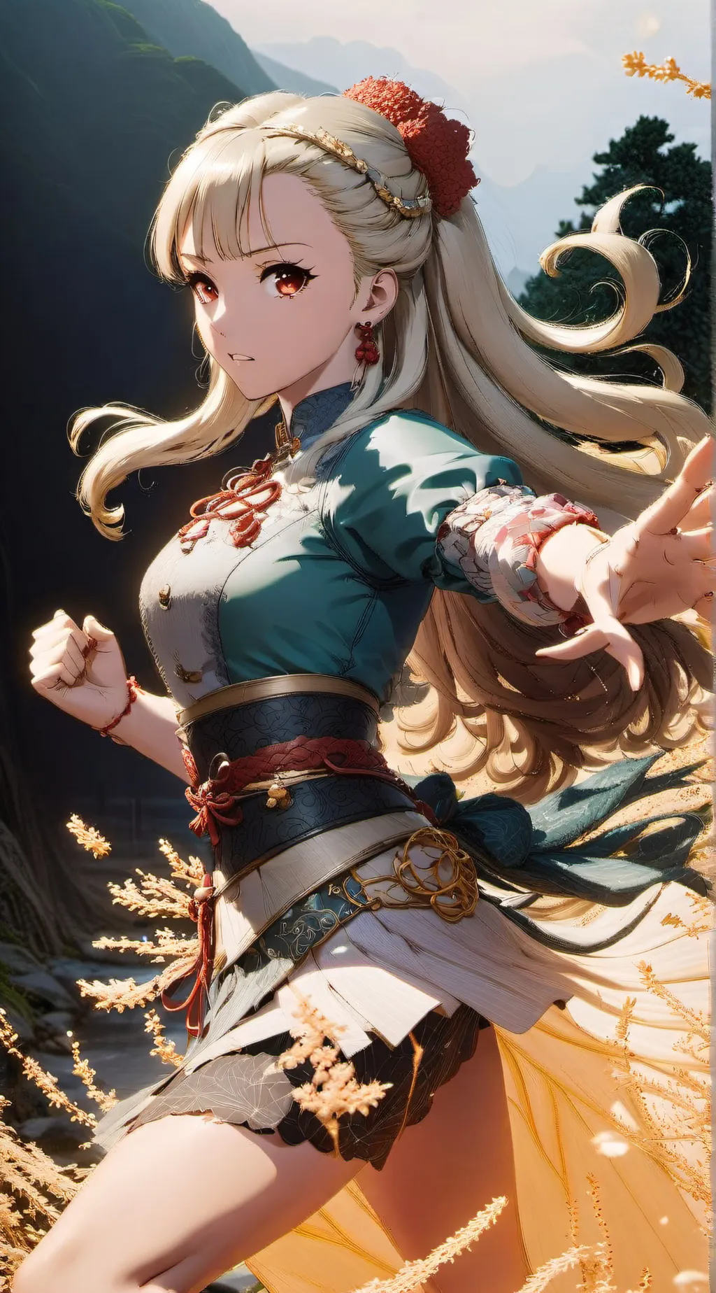 ai character: Ingrid (Capcon) background