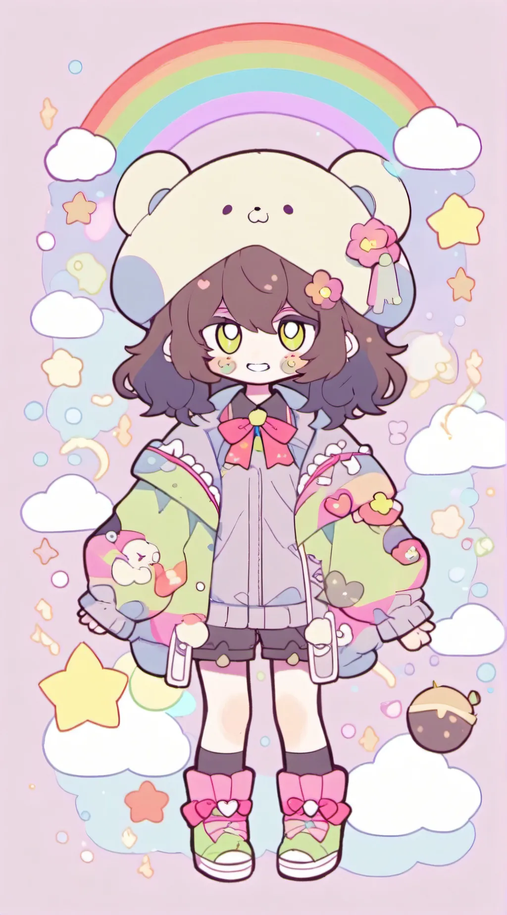 ai character: AMANDA background