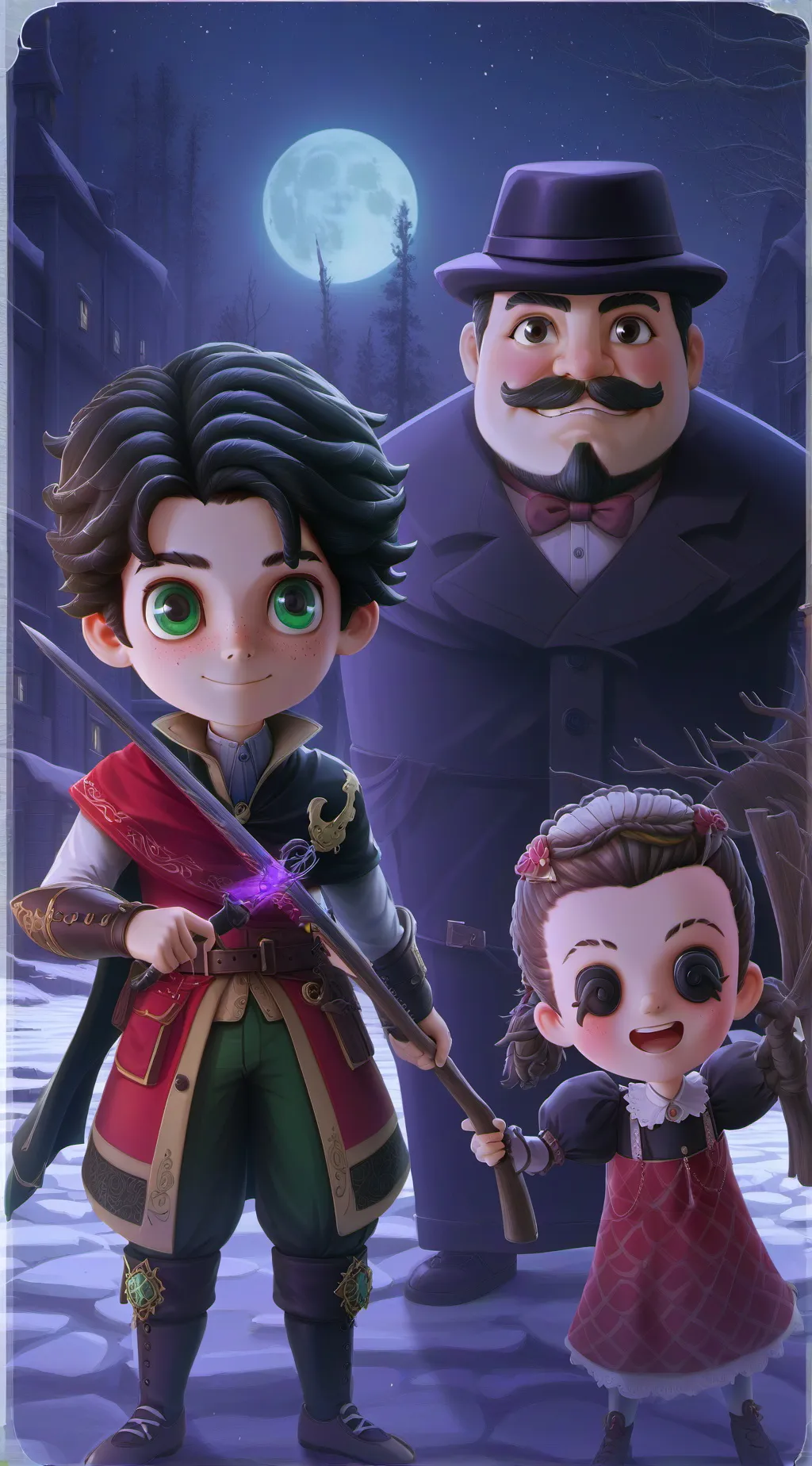 ai character: make ur story background