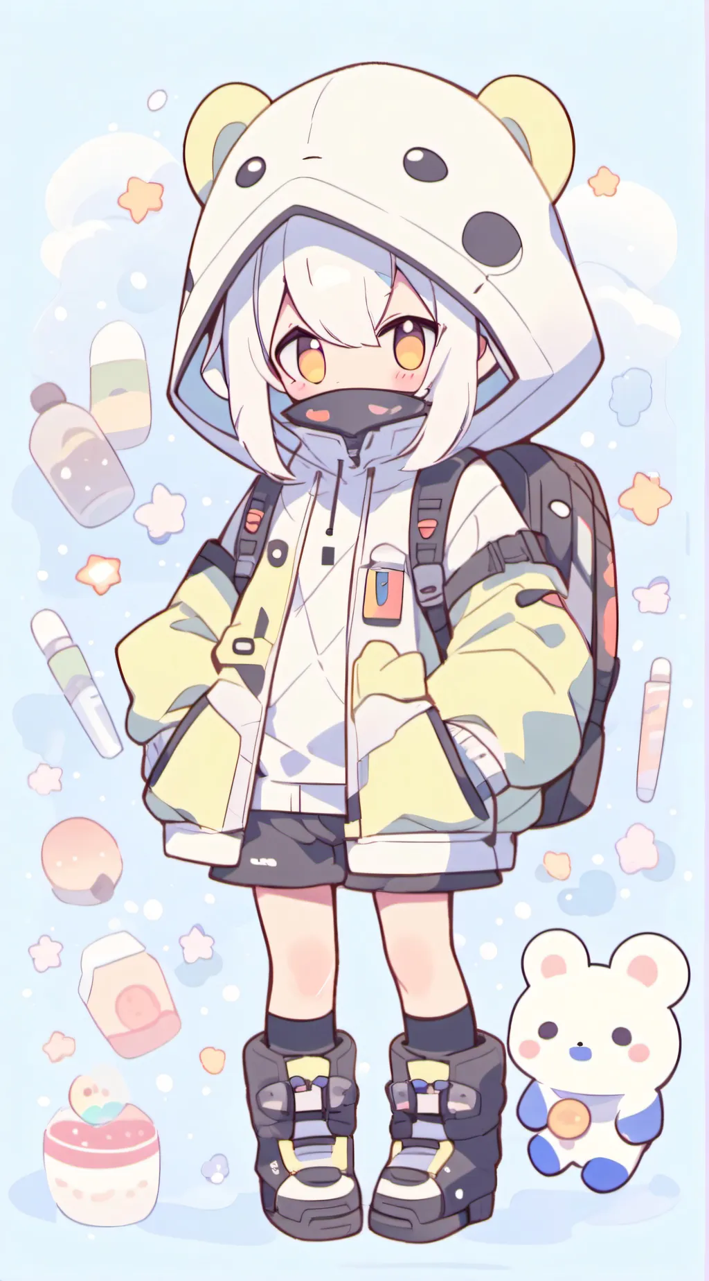ai character: Gametoon Infection background