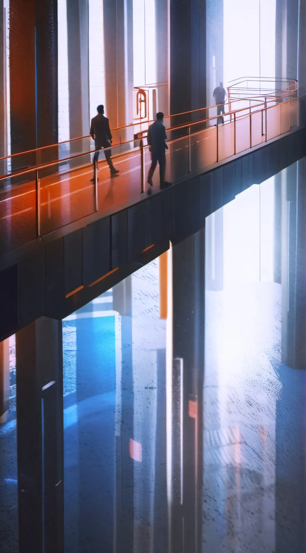 ai character: Awkward convo background