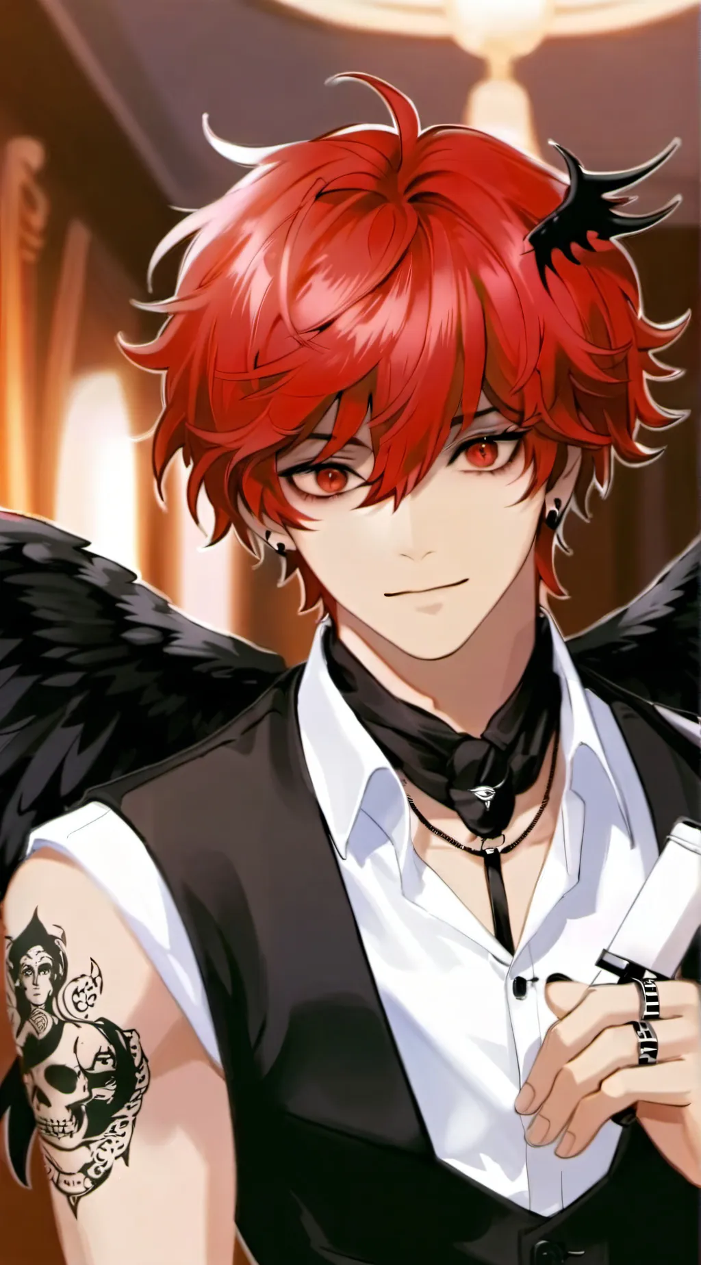 ai character: Max background
