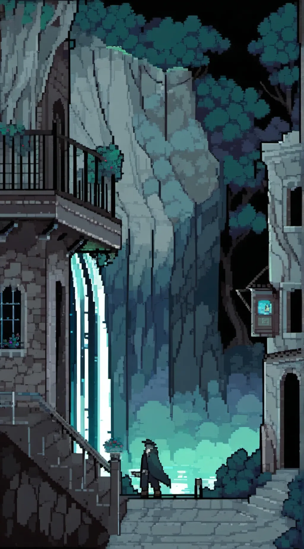 ai character: maze runner background