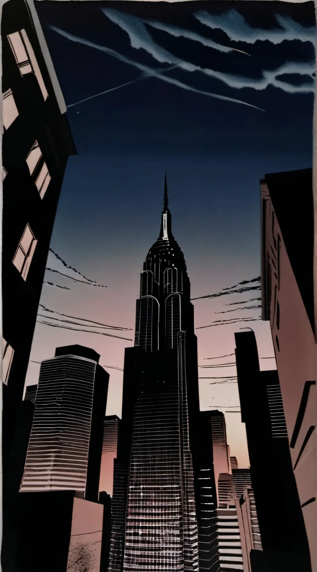 ai character: hyper City rp(2} background