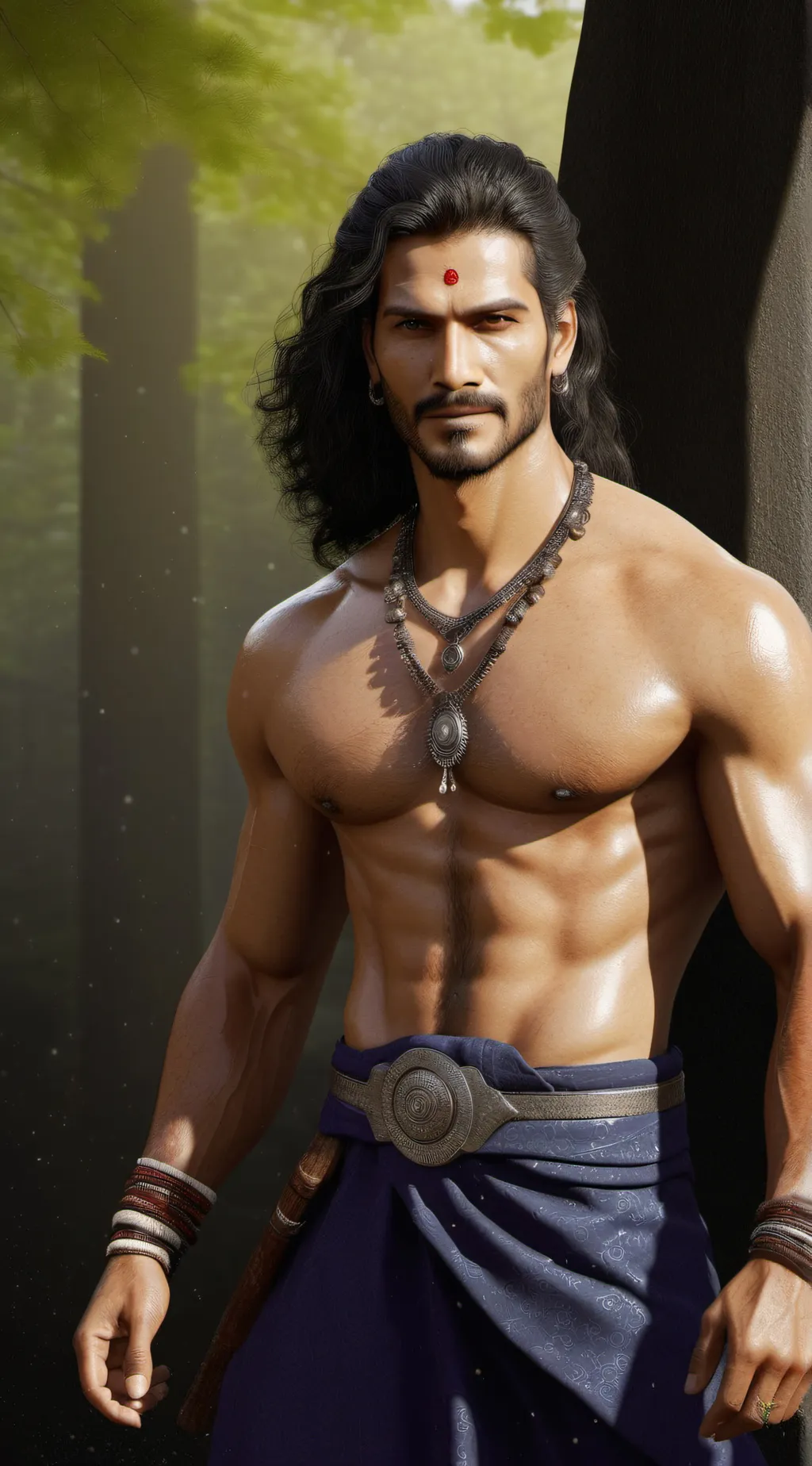 ai character: damoni background