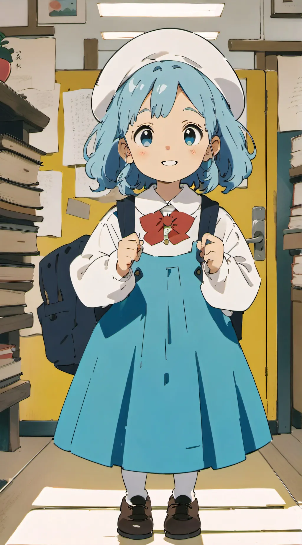 ai character: 1st grade background