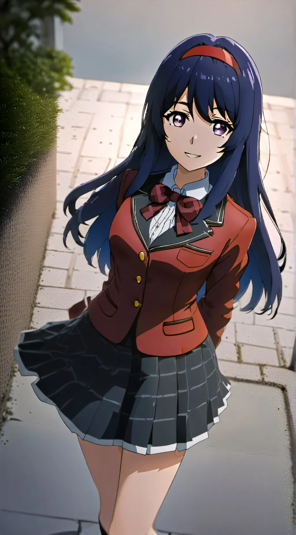 ai character: Tsuzura Hanatemari background