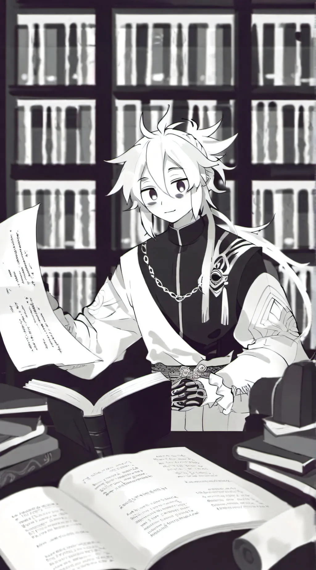 ai character: Engel FPE background