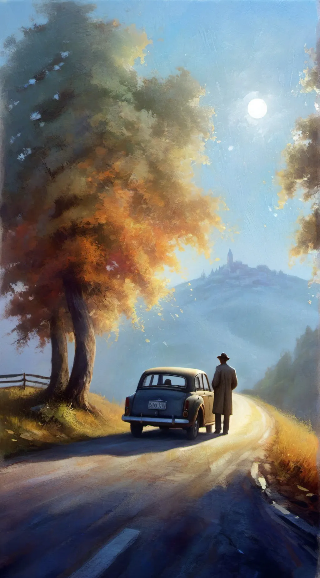 ai character: shayan's world car background
