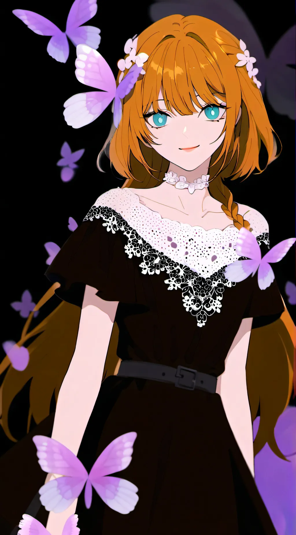 ai character: moon background
