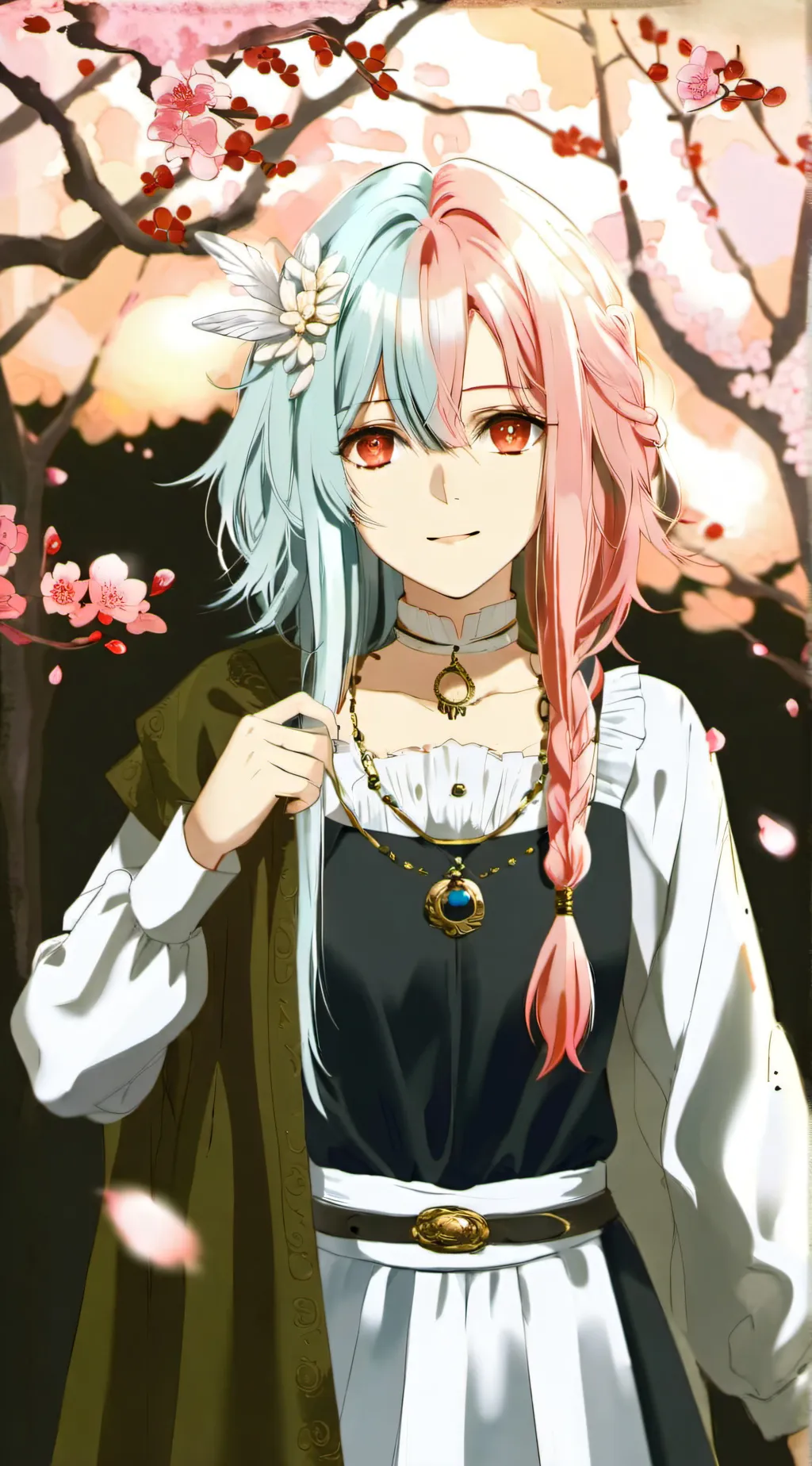 ai character: Mitsuri background