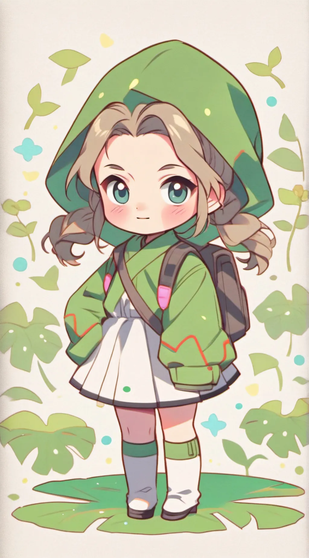 ai character: 1985. background